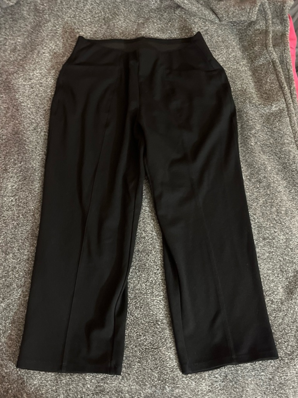 Old Navy Black Wide-Leg Pull-On Pants